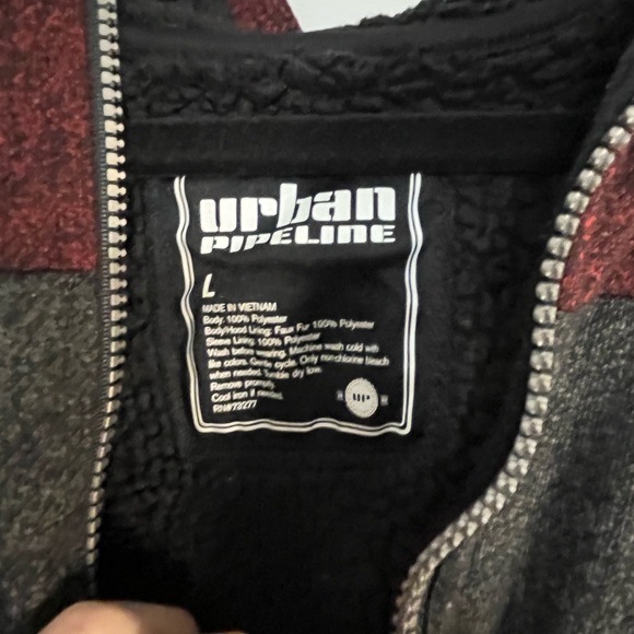 Urban Pipeline Zip up hoodie sweatshirt - Picture 2 of 3